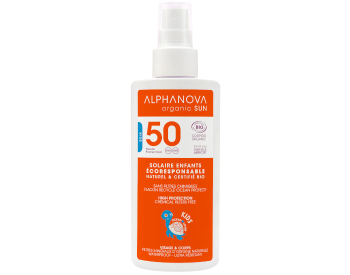 ALPHANOVA Sun Kids Lait Solaire Tr�s Haute Protection - SPF50 - 125 ml