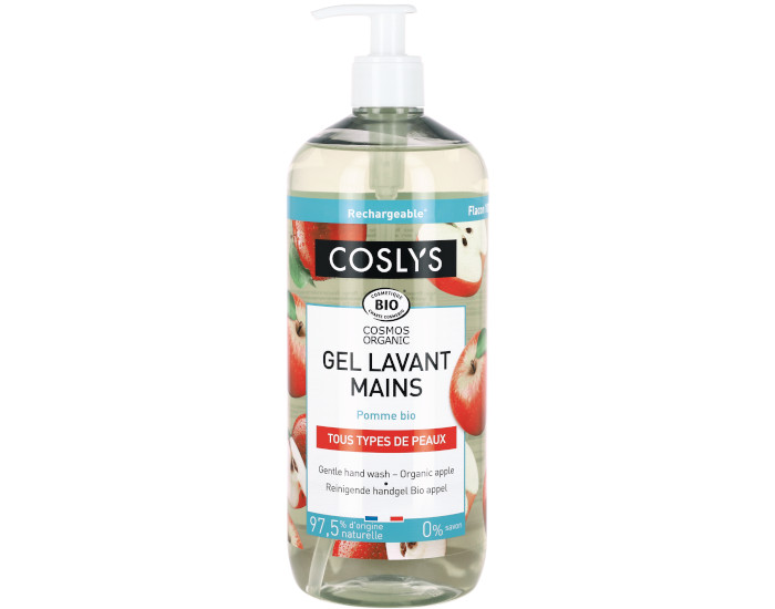 COSLYS Gel Lavant Mains Pomme 1 L