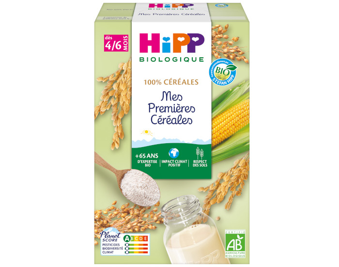 HIPP Mes Premi�res C�r�ales Sans Gluten - 250 g - D�s 4/6 mois