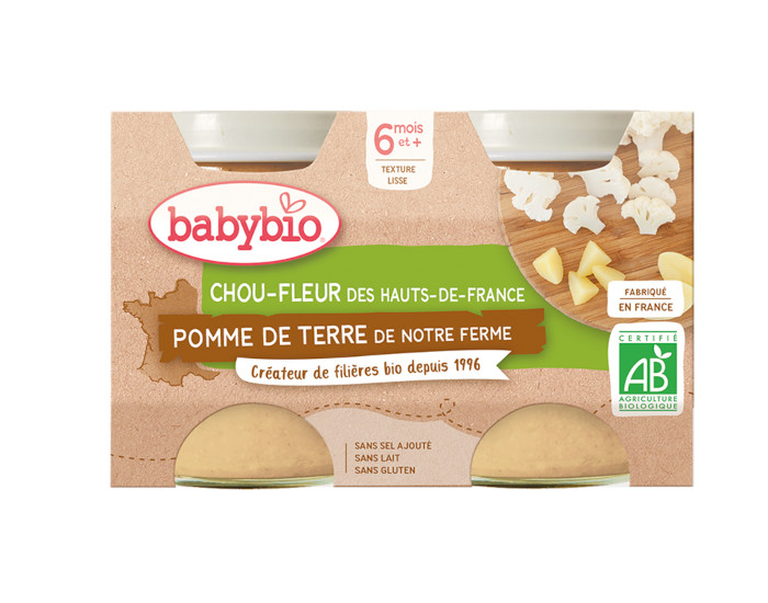 BABYBIO Mes L�gumes - 2x130g