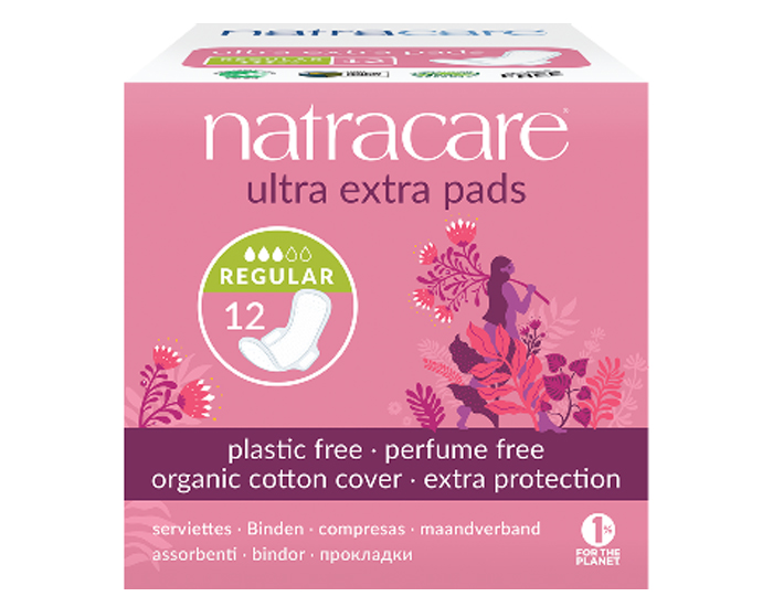 NATRACARE Serviette Hygi�nique Ultra Extra � Ailettes