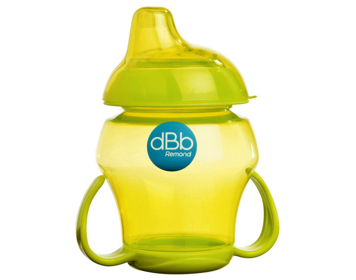 DBB REMOND Babytasse - Tasse d'Apprentissage pour B�b� - 250 ml Vert Translucide