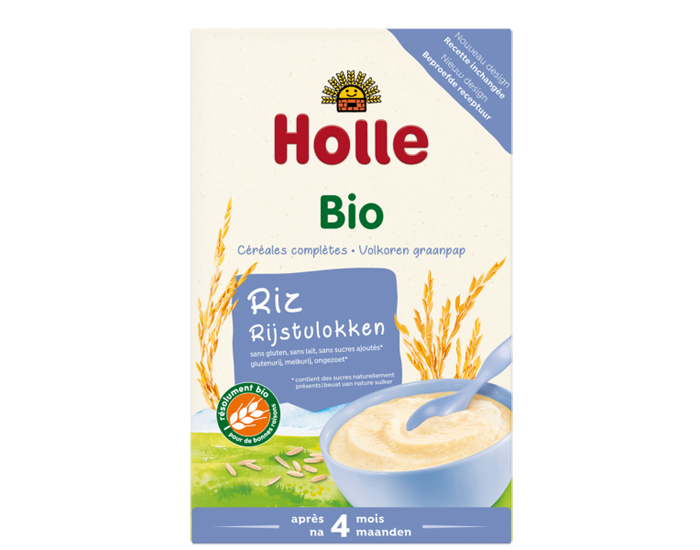 HOLLE C�r�ales Compl�tes de Riz - 250g - D�s 4 mois
