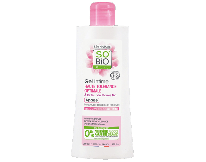 SO'BIO �TIC Gel Intime � la Fleur de Mauve Bio - 200 ml