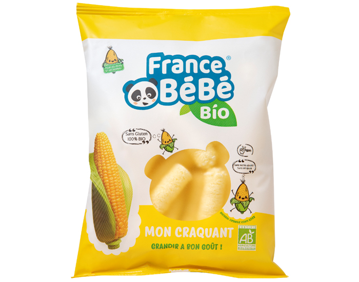 FRANCE BEBE BIO Biscuit Mon Craquant Ma�s - D�s 7 mois - 20g
