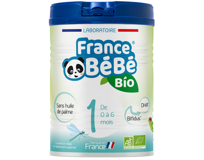 FRANCE BEBE BIO Lait pour Nourrisson 1 - de 0 � 6 mois - 800g