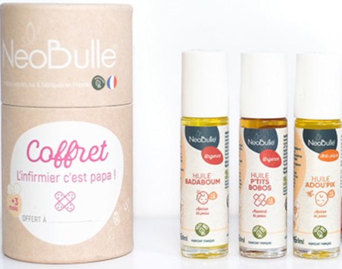 NEOBULLE Coffret d'Urgence - L'Infirmier C'est Papa - D�s 3 mois