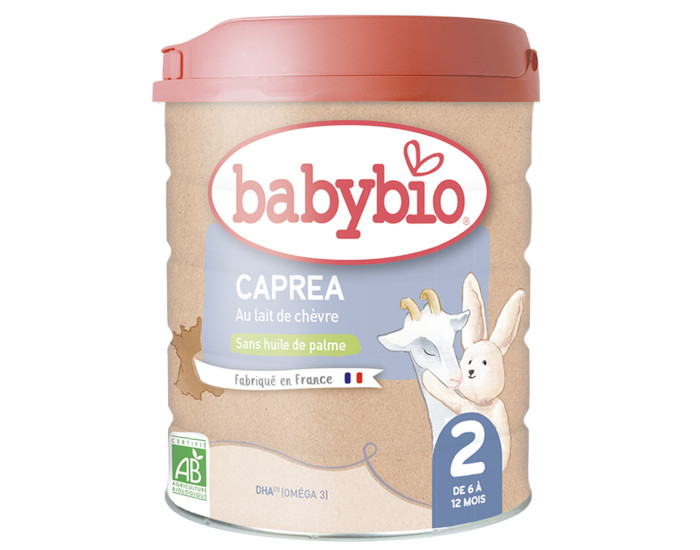 BABYBIO Lait de Suite Capr�a 2 - 800g - D�s 6 Mois