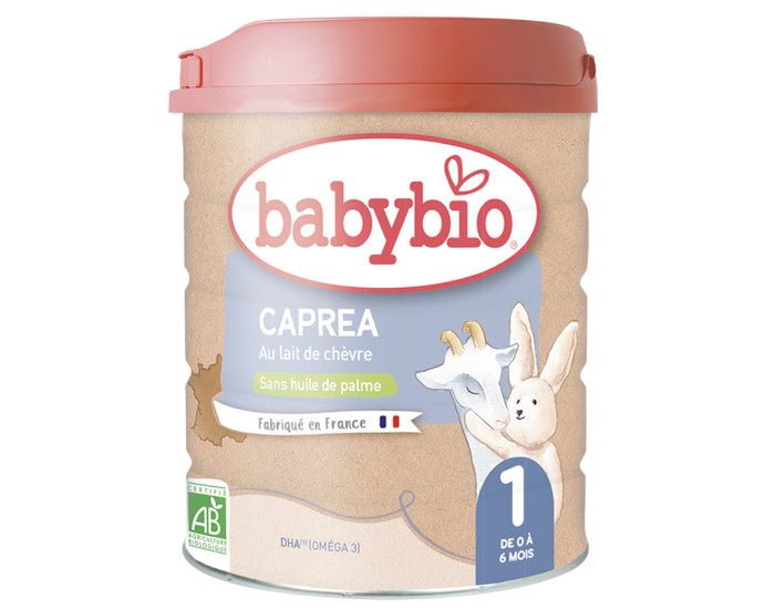 BABYBIO Lait pour Nourrisson 1 Capr�a - De 0 � 6 mois - 800g