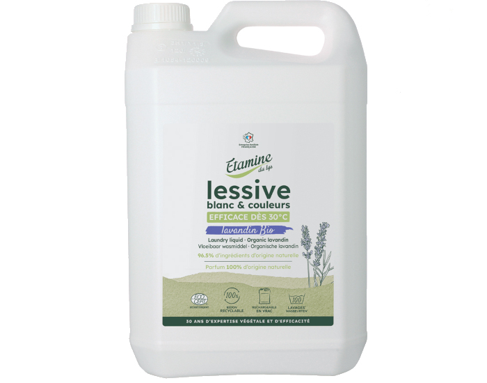 ETAMINE DU LYS Lessive Liquide Hypoallerg�nique � la Camomille 5 L