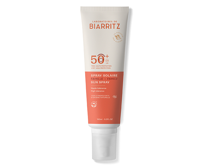 LABORATOIRES DE BIARRITZ Spray Solaire Famille SPF50+ - 150 ml - D�s 6 Mois