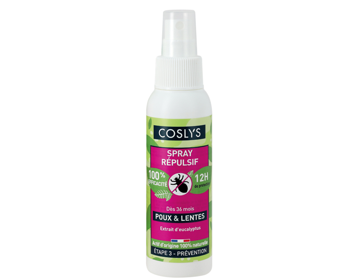 COSLYS Spray R�pulsif Anti-Poux - 100 ml