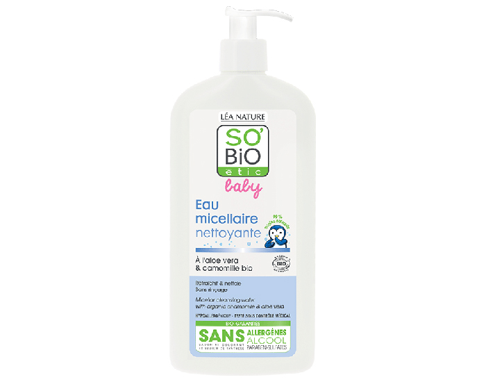SO'BIO �TIC Baby Eau Micellaire Nettoyante  500 ml