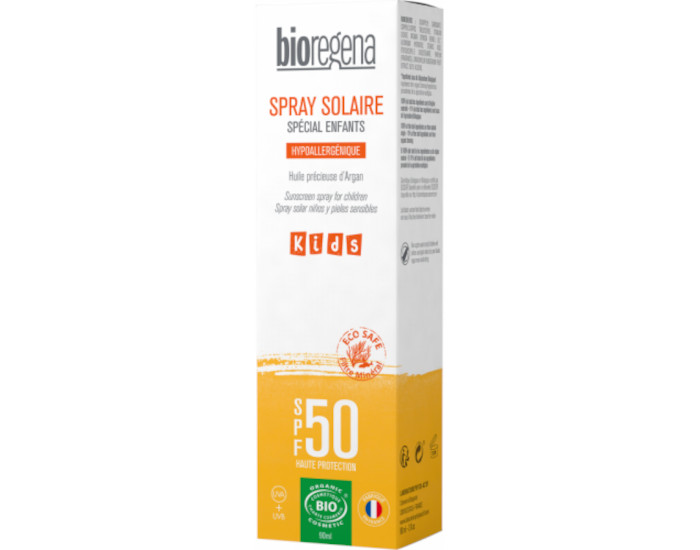 BIOREGENA Spray Solaire SPF50 Kids - D�s 3 ans - 90 ml