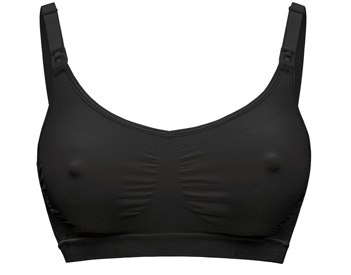 MEDELA Soutien-Gorge de Grossesse et d'Allaitement Respirant Keep Cool� - Noir S