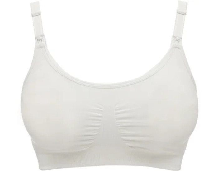 MEDELA Soutien-Gorge de Grossesse et d'Allaitement Ultra-Respirant Keep Cool� - Blanc S