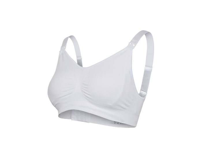 CARRIWELL Soutien-Gorge d'Allaitement Rembourr� - Blanc S