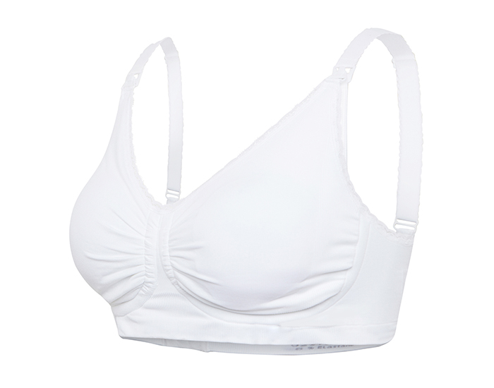 CARRIWELL Soutien-Gorge d'Allaitement Rembourr� Carri-Gel - Armatures Gel - Blanc XXL