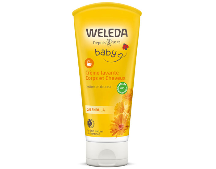 WELEDA B�b� Cr�me Lavante Corps et Cheveux