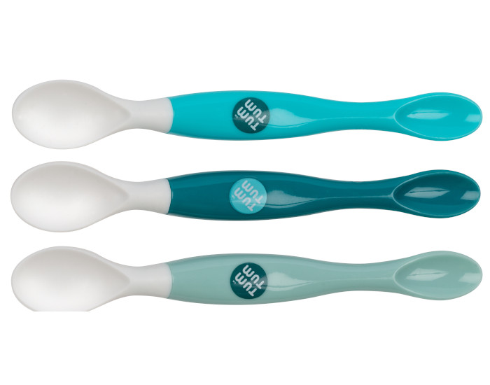 TUMTUM Lot de 3 Cuill�res � Double Embout Ourson