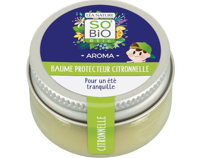 SO'BIO �TIC Baume Enfant Protecteur Citronnelle - 25g