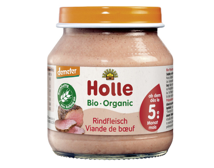 HOLLE Petit Pot de Viande - 125 g