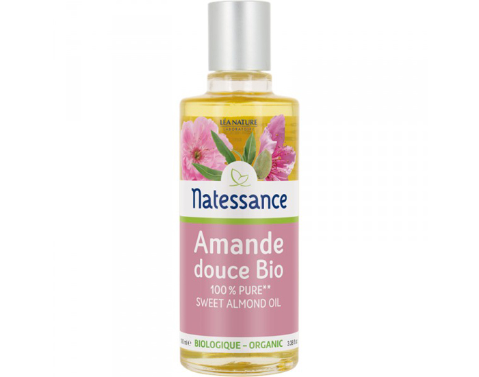 NATESSANCE Huile V�g�tale d'Amande Douce Bio - 100 ml