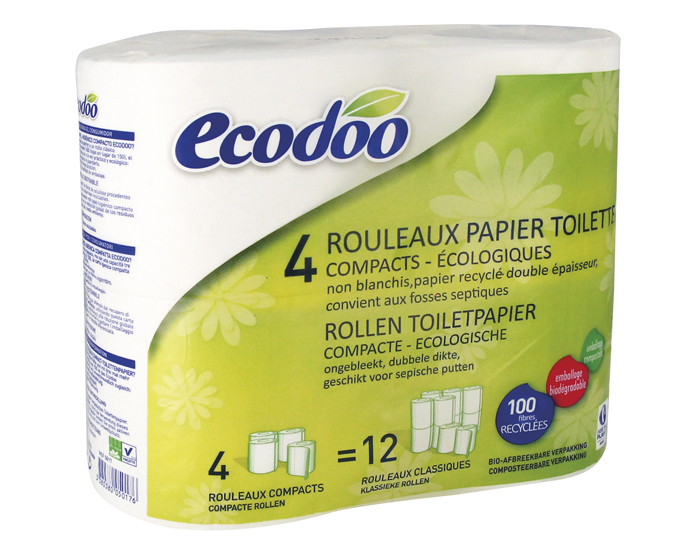 ECODOO Papier Toilette Compact Recycl�
