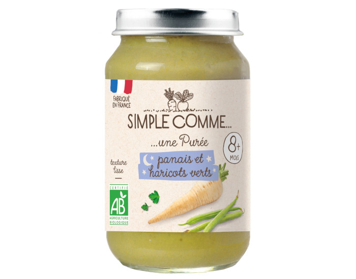 SIMPLE COMME Petits Pots Bonne Nuit - 200g - D�s 8 Mois