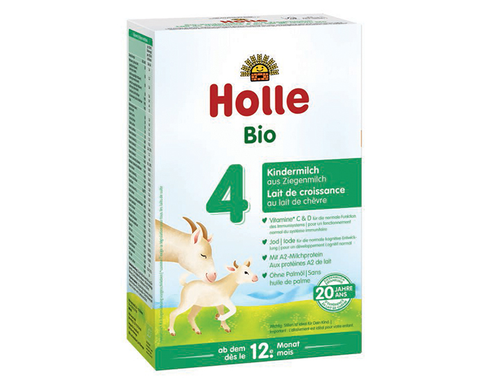 HOLLE Croissance 4 Ch�vre - D�s 12 mois - 400 g