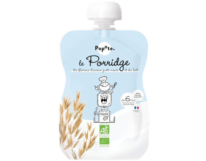POPOTE Gourde Porridge - 100 g - D�s 6 mois