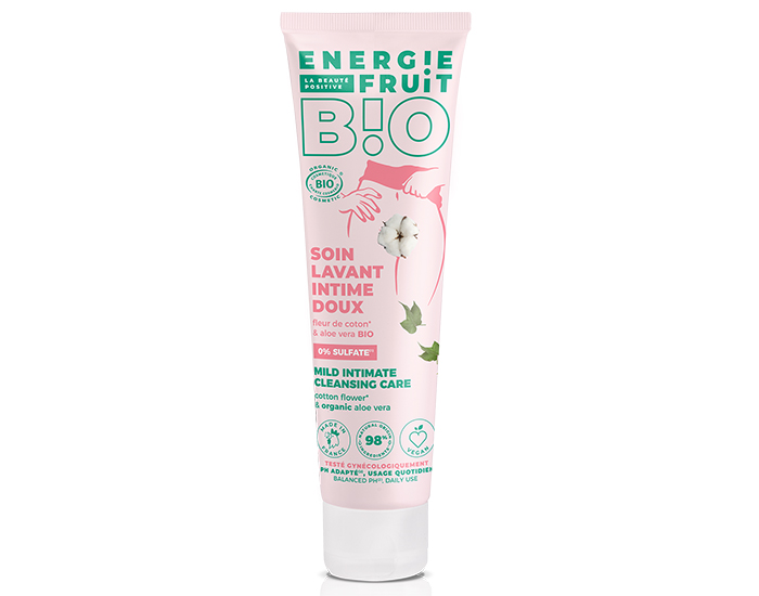 ENERGIE FRUIT Soin Lavant Intime Fleur de Coton Bio - 150 ml