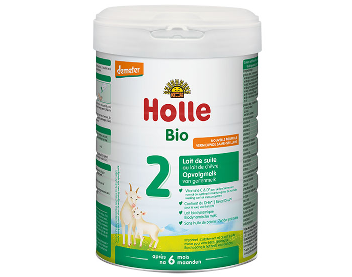 HOLLE Lait de Suite 2 Ch�vre - De 6 � 12 mois - 800 g