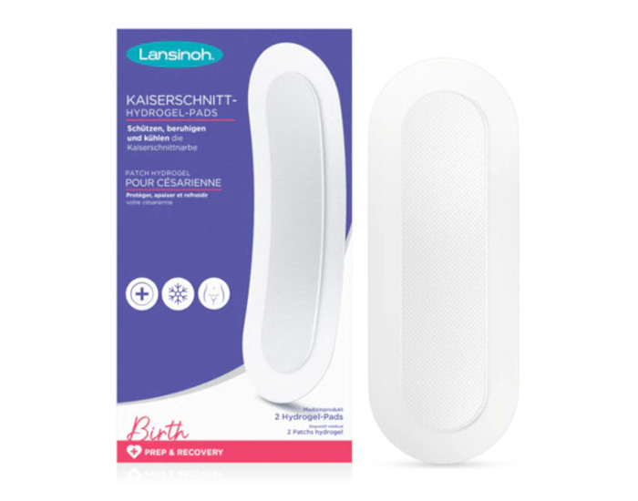 LANSINOH Patch Hydrogel C�sarienne - Lot de 2