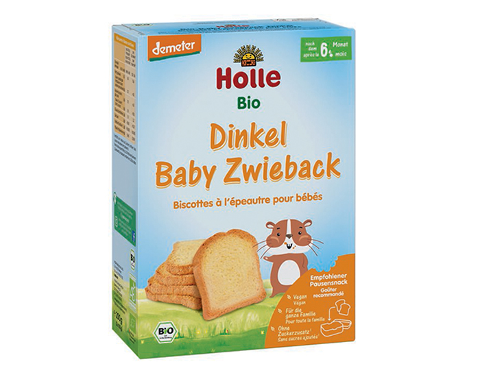 HOLLE Biscottes B�b� � l'�peautre - d�s 6 mois