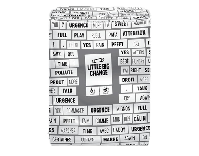 LITTLE BIG CHANGE Couches �cologiques B�b� - Taille 1 - 32 Couches