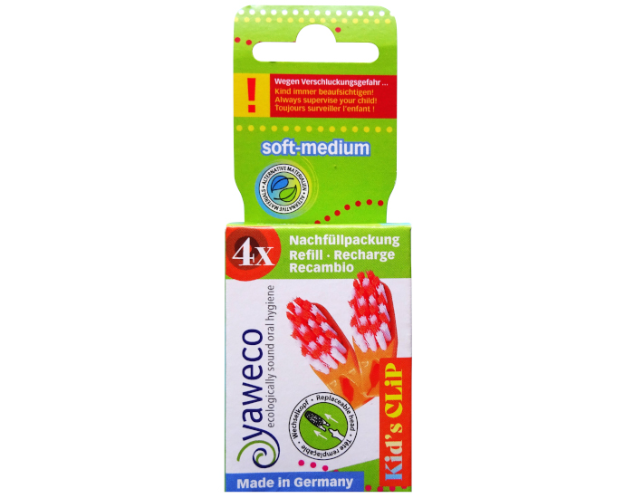 YAWECO Recharges 4 T�tes Brosse � Dents Enfants