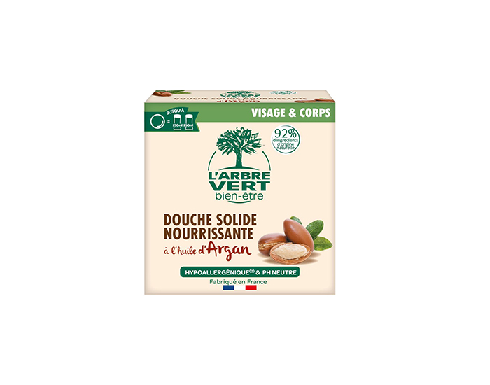 L'ARBRE VERT BIEN-�TRE Douche Solide Argan - 75 g