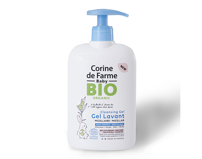 CORINE DE FARME BABY Gel Lavant Micellaire Corps & Cheveux Parfum� - 500 ml