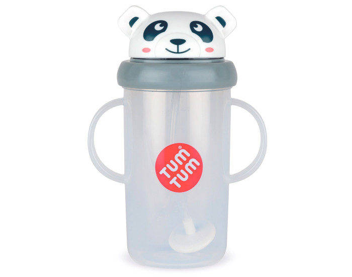 TUM TUM Grande Tasse Anti-Fuite avec Paille Lest�e - 300 ml - D�s 6 mois