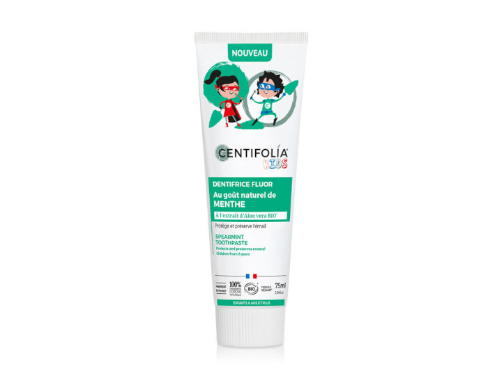 CENTIFOLIA Dentifrice Fluor Enfant Menthe - 50ml - D�s 6 ans