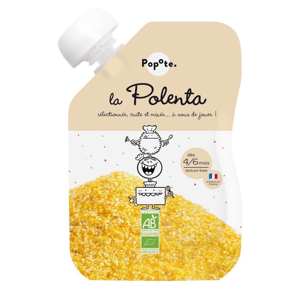 POPOTE Gourde La Polenta - 120g - D�s 6 mois