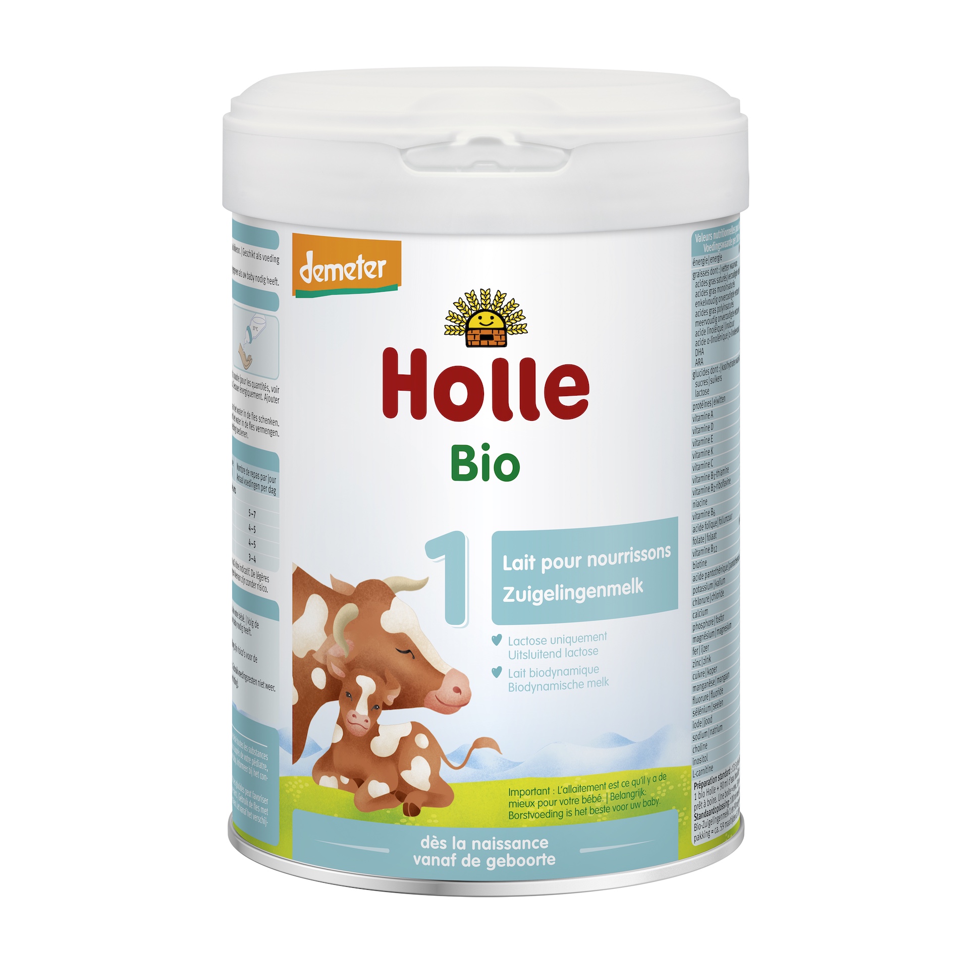 HOLLE Lait pour Nourrisson 1 - De 0 � 6 mois - 800 g