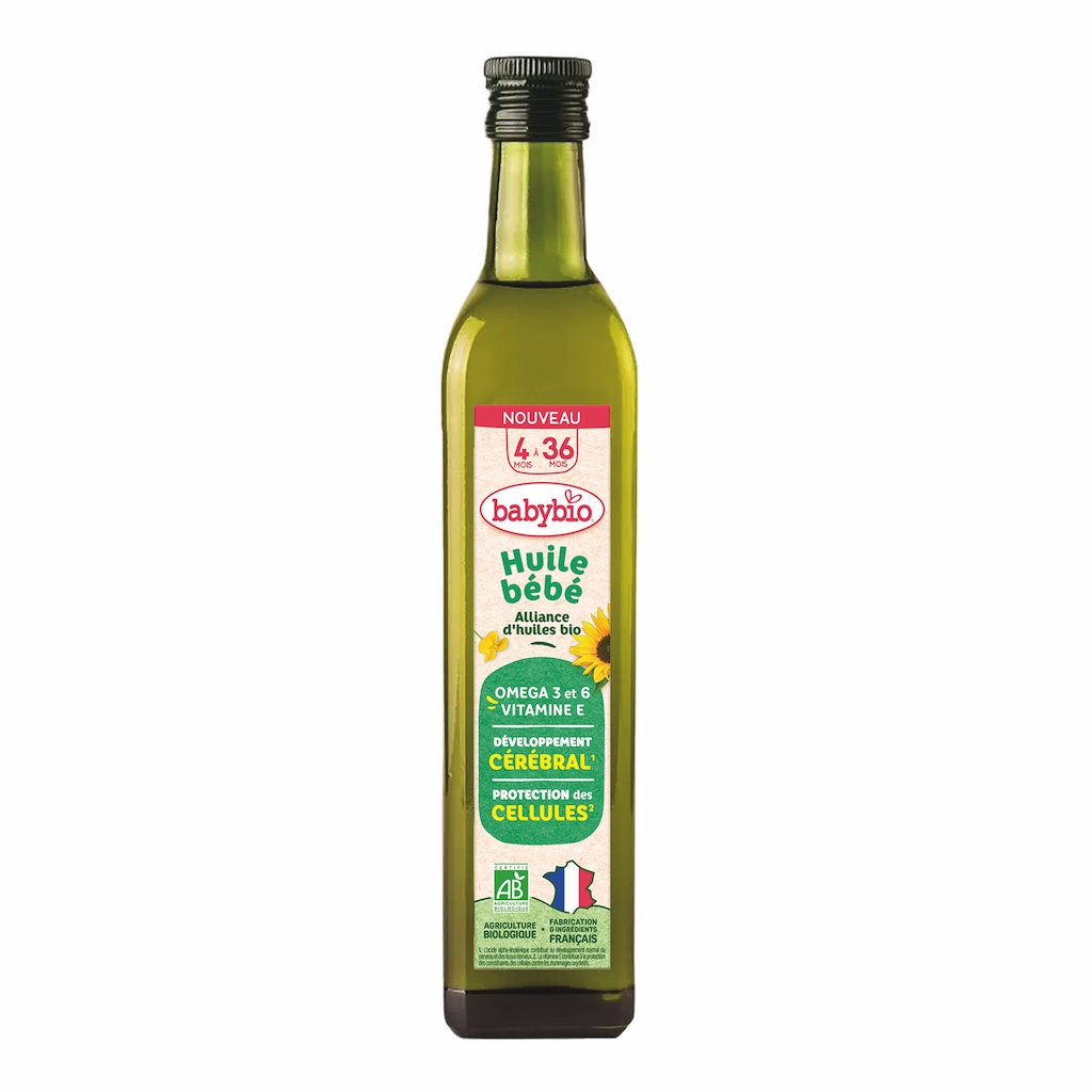 BABYBIO Huile b�b� 25cl D�s 4 mois