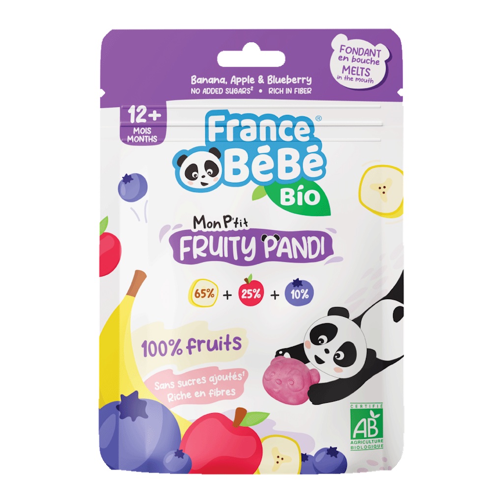 Mon P�tit Fruity Pandi Banane Pomme Myrtille