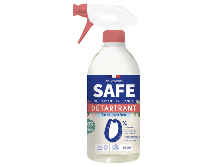 SAFE Spray D�tartrant Brillance Sans Allerg�ne - 500 ml