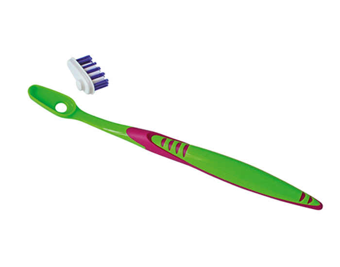 YAWECO Brosse � Dents Nylon - T�te Interchangeable - M�dium
