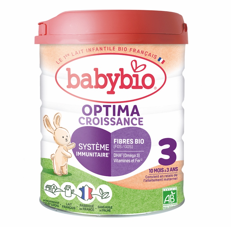 BABYBIO Croissance Optima 3 - D�s 10 mois - 800g