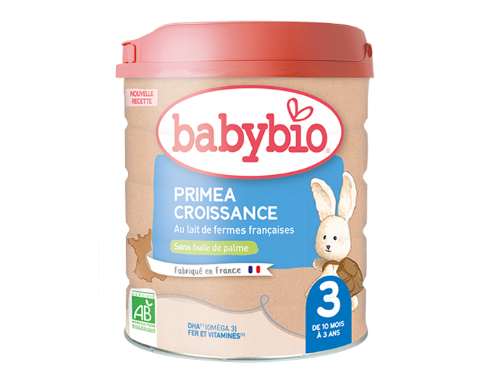 BABYBIO Croissance Prim�a 3 - D�s 10 mois - 800g