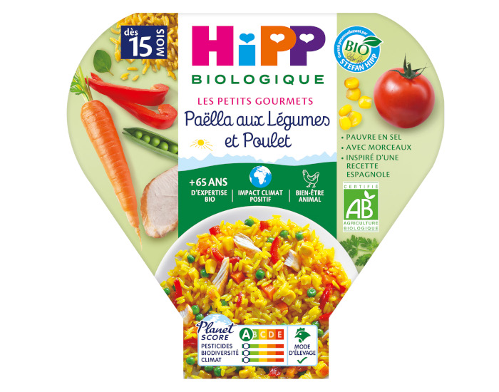 HIPP Assiette - Les Petits Gourmets - 250 g - D�s 15 mois